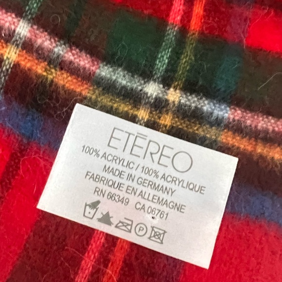 Multi Print Holiday Pattern Scarf - Picture 3 of 4